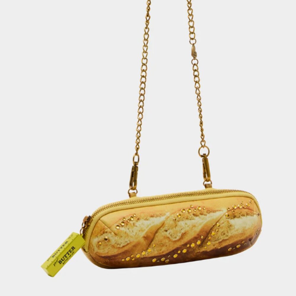 BETSEY JOHNSON Baguette BREAD PURSE  NEW